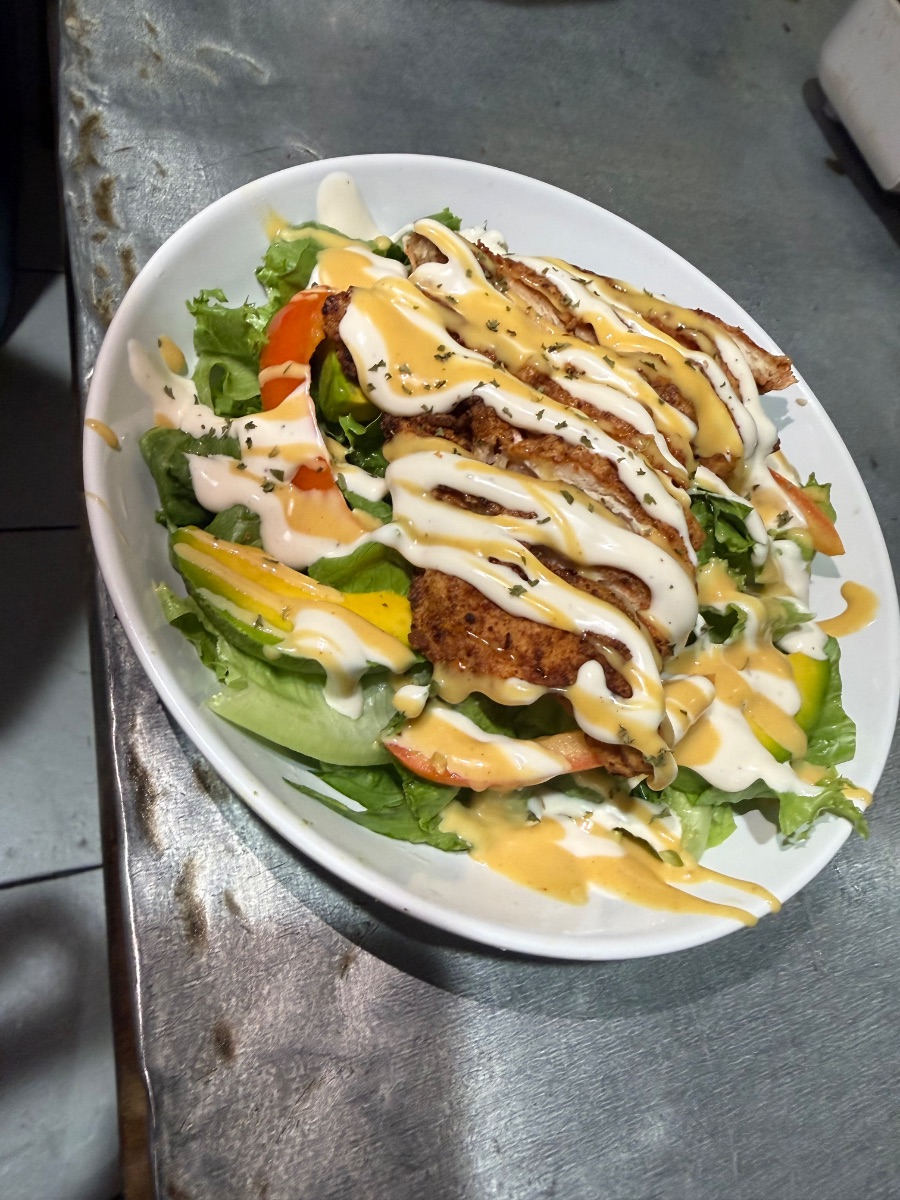 Crispy Chicken salad 