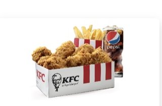 10 pc Hot Wings Combo