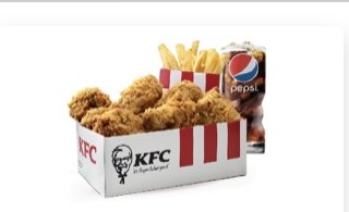 8 pc Hot Wings Combo