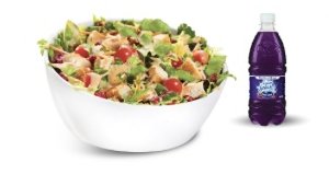 Large Salad w/ Chicken Combo