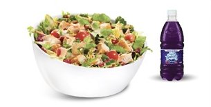 Regular Salad w/ Chicken Combo