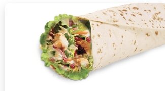 Salad Wrap w/ Chicken
